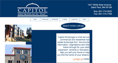 Desktop Screenshot of capitolbrokerage.com